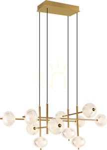 Pendelleuchte Zuma Line GALATEA DU31350/63W gold 1xLED small 0