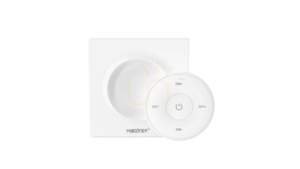 MiBoxer K2 RF-Wandfernbedienung 2,4 GHz für MONO/CCT-LED-Streifen, weiß small 0