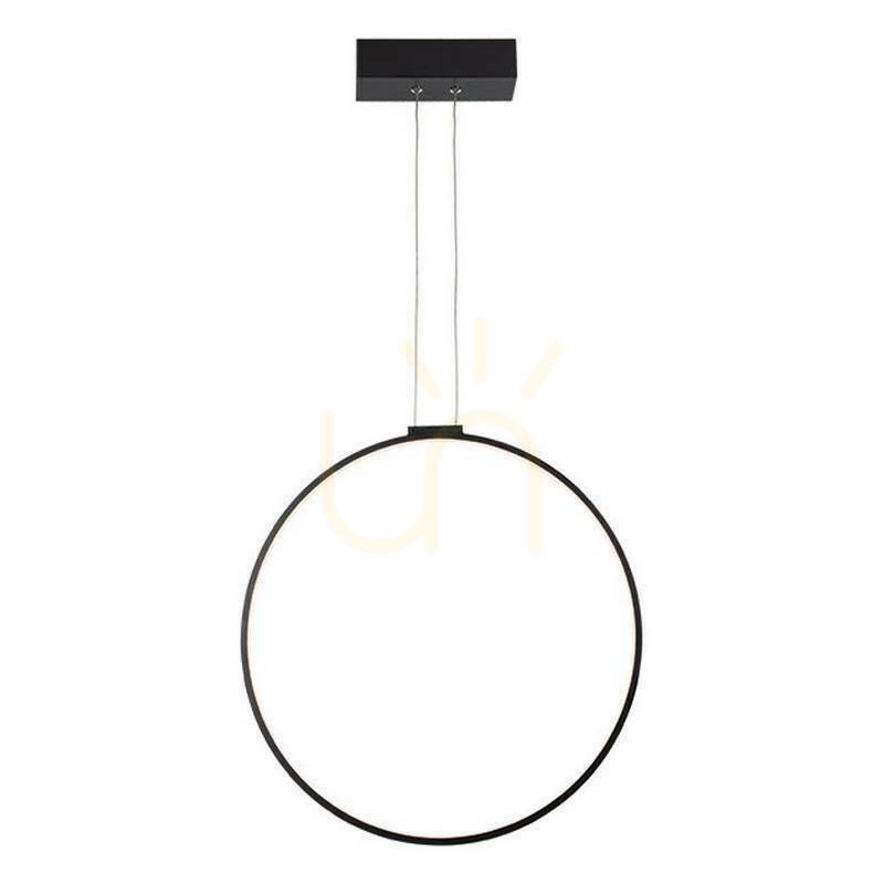 Prüfen Pendelleuchte Zambelis LED 24W schwarz matt 45 cm 3000K weiß opal Pendelleuchte Zambelis LED 24W schwarz matt 45 cm 3000K weiß opal