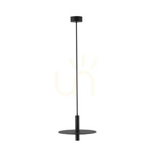 Pendelleuchte LED 7W Schwarz Zambelis 3000K Ø26 cm Metall small 1