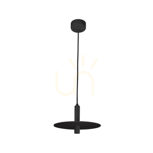 Pendelleuchte LED 7W Schwarz Zambelis 3000K Ø26 cm Metall small 3