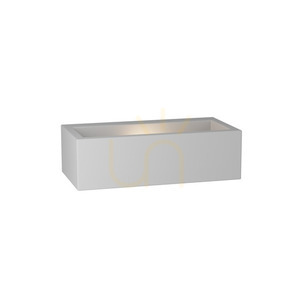 Gips-Wandleuchte Zambelis 180027 weiß 1xG9 small 1