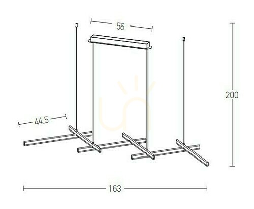 Prüfen Pendelleuchte LED dimmbar 85W 3000K Schwarz matt Zambelis