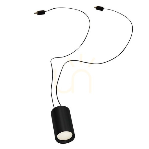 Prüfen Spot Schwarz LED 3000k 5W 24V ZAMBELIS