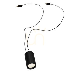 Spot Schwarz LED 3000k 5W 24V ZAMBELIS small 2