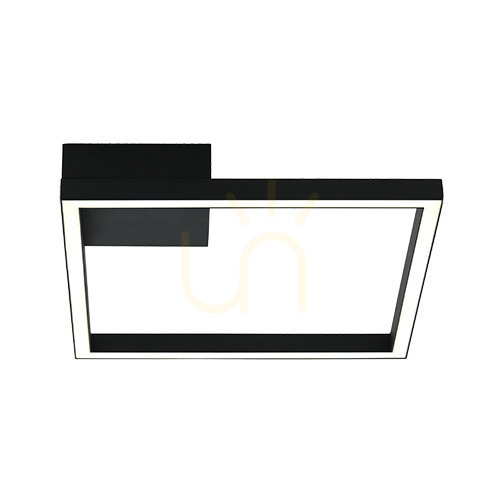 Prüfen Wandleuchte Zambelis LED 12W dimmbar 3000K Sandy Schwarz Aluminium Acryl