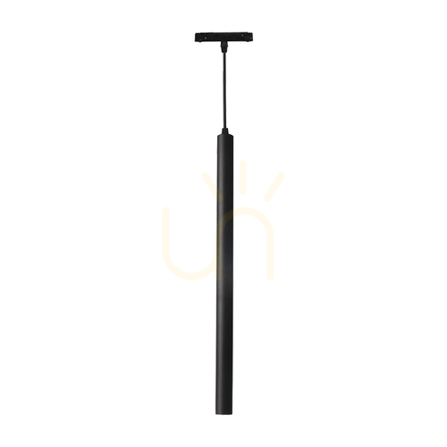 Prüfen Pendelleuchte Zambelis Pole LED 7W Schwarz 3000K DALI 24°