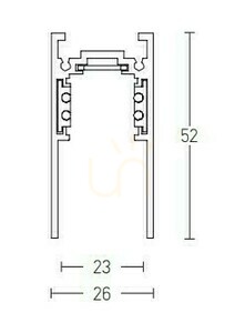 Magnetische Decke Tief 3M Weiß ZAMBELIS small 1