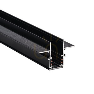 Zambelis 2083B-3 magnetische Trimless-Einbauschiene schwarz 3 m 48 V small 0