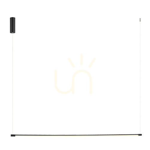 Aussicht Pendelleuchte LED 20W 3000K Schwarz Matt Aluminium Zambelis Pendelleuchte LED 20W 3000K Schwarz Matt Aluminium Zambelis