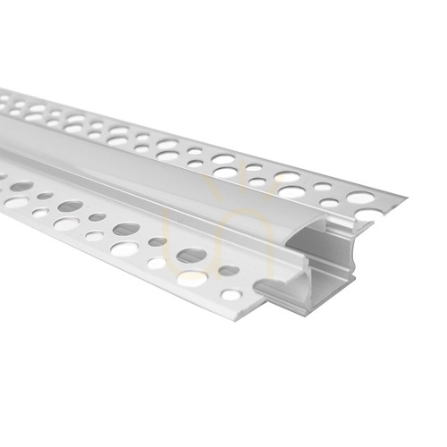 Prüfen Trimless Aluminium Profil 2M + 2M Opal PC Abdeckung ZAMBELIS
