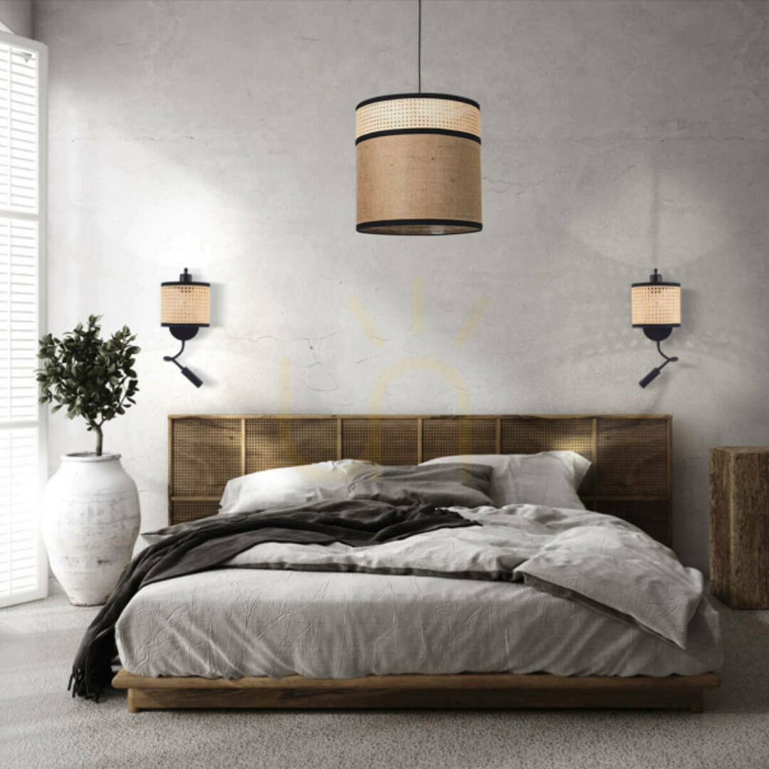 Prüfen Pendelleuchte Zambelis Beige Natur 40 cm E27 Leinen Bungaldesign Pendelleuchte Zambelis Beige Natur 40 cm E27 Leinen Bungaldesign