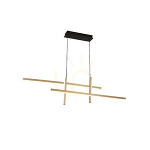 Pendelleuchte Zambelis LED 41W 3000K Gold matt Aluminium 119 cm small 1
