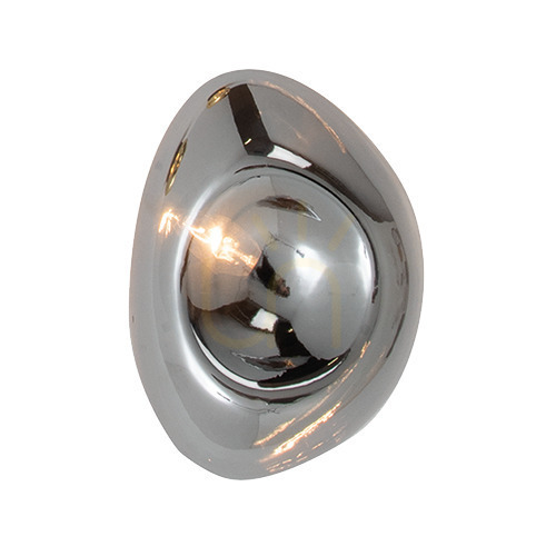 Prüfen Wandleuchte Zambelis 22048 Sand-Schwarz und Chrom 1×E14 LED max. 8 W