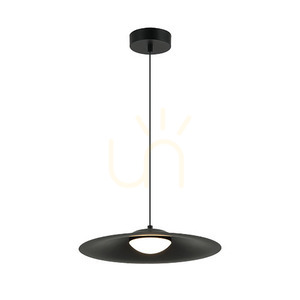 Pendelleuchte LED 10W 3000K schwarz matt Zambelis Ø35 cm small 1