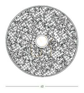 Zambelis Bush Wandleuchte Schwarz/Natur Metall E27 ⌀40 cm 2 Zambelis Bush Wandleuchte Schwarz/Natur Metall E27 ⌀40 cm small 2