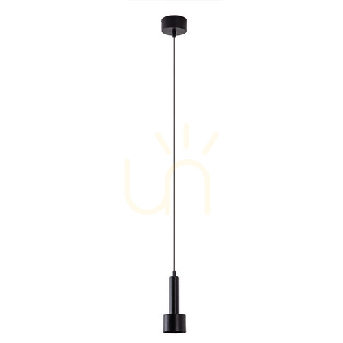 Prüfen Pendelleuchte LED 7W Sandy Schwarz Zambelis 3000K Metall Transparent