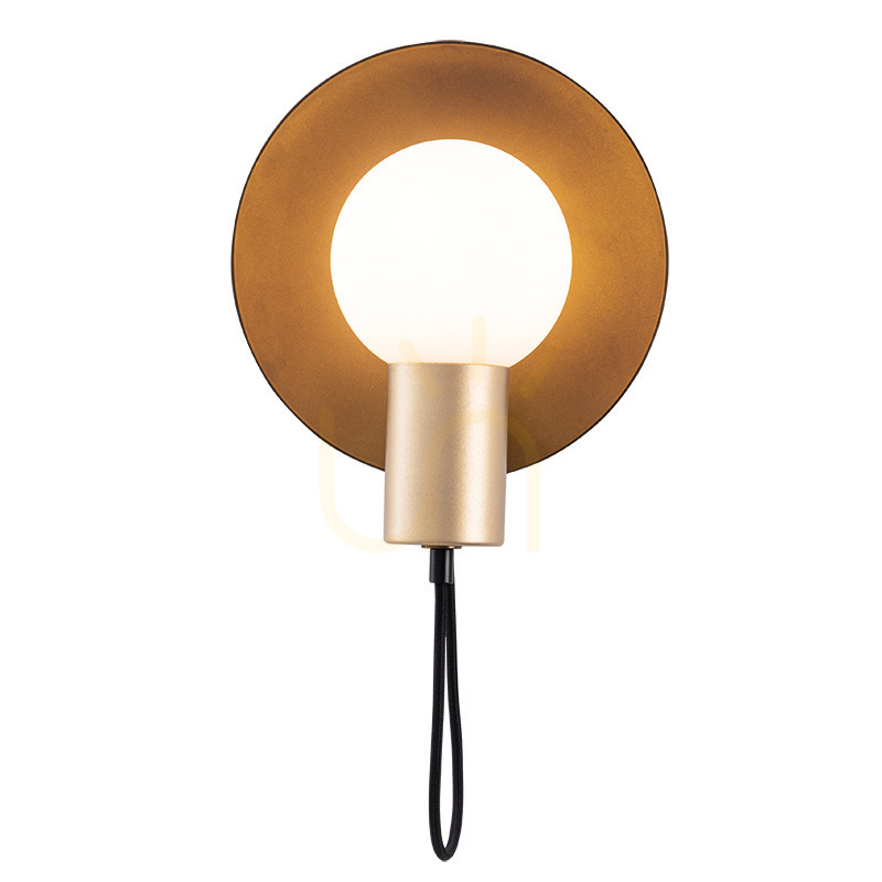 Prüfen Wandleuchte Zambelis Bronze-Gold G9 Opalglas Metall 1-flammig Wandleuchte Zambelis Bronze-Gold G9 Opalglas Metall 1-flammig