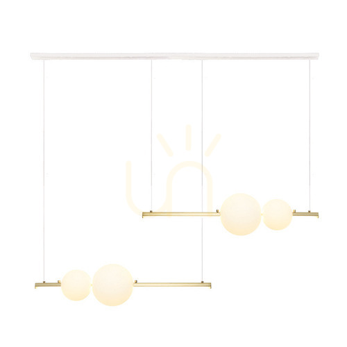Prüfen Pendelleuchte Zambelis LED 22W Gold matt Opalglas dimmbar 3000K