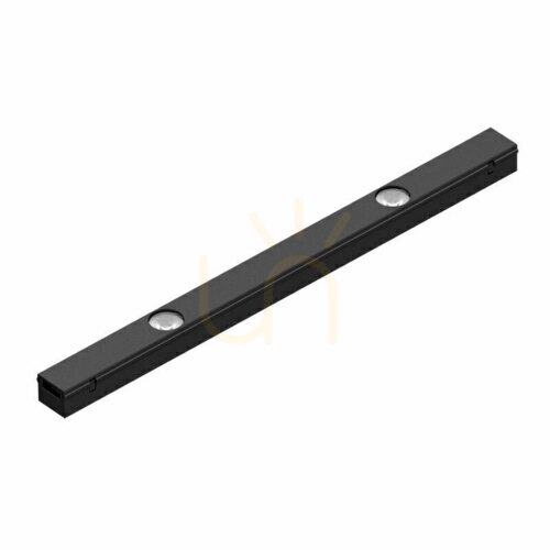 Prüfen Mini Track Spots 2,5 W 3000k 48 V Schwarz ZAMBELIS