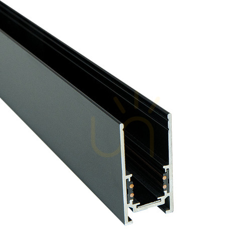 Prüfen Beleuchtungsschiene magnetisch 3 m Schwarz Zambelis Aluminium IP20