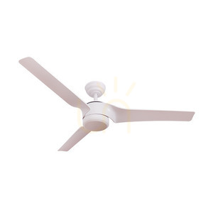Pendelleuchte Zambelis FAN Weiß Matt IP44 Metall ABS Ø152 cm small 1