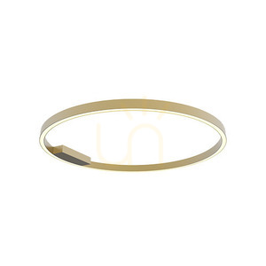 Zambelis 23026 LED-Deckenleuchte Ring Ø80 cm 50W 3000K Gold matt, dimmbar small 1