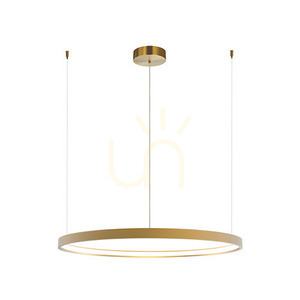 Pendelleuchte LED 28W 3000K Gold matt Ø60 cm Zambelis small 1