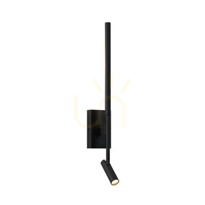 Wandlampe Zambelis LED Schwarz Matt 3000K Metall Aluminium Acryl 1 Wandlampe Zambelis LED Schwarz Matt 3000K Metall Aluminium Acryl small 1