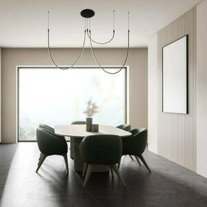 Pendelleuchte Zambelis 23051 LED 46W 3000K schwarz matt 160 cm small 0