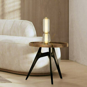 LED-Tischleuchte 23060 7W 3000K Champagnerglas Gold matt ZAMBELIS small 0