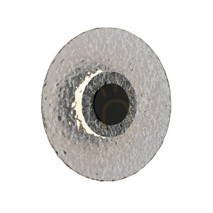 Wandleuchte Zambelis LED 8W 3000K Schwarz Rauchglas Metall 28 cm small 1