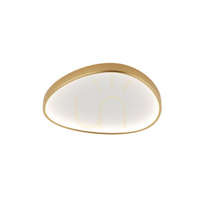 Plafondleuchte LED 32W 3000K Gold matt Zambelis 60 cm Metall Acryl small 1