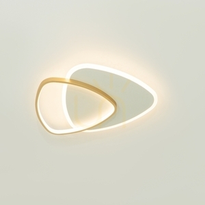 Plafond LED Zambelis 36W 3000K Gold Matt Weiß Metall Acryl small 2