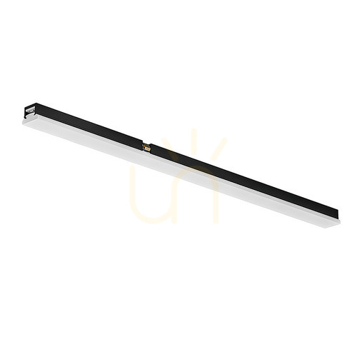 Prüfen Magnetische Ultra Slim Linear LED Leuchte 6W 3000k Schwarz ZAMBELIS