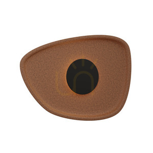 Wandleuchte LED 5W 3000K Schwarz-grau Metall Akustik Zambelis small 1