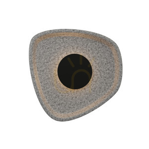 Zambelis 23175 Akustik-LED-Wandleuchte grau-schwarz 5W 3000K small 1
