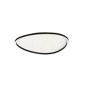 Plafond LED Zambelis schwarz 59 cm 39W 3000K dimmbar алюминиум Akryl small 0