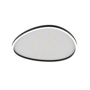 Plafond LED Zambelis schwarz 78 cm 58W 3000K dimmbar small 1