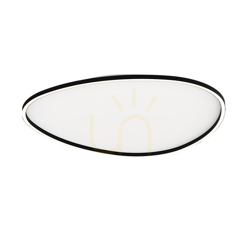 Prüfen Plafond LED Zambelis schwarz 78 cm 58W 3000K dimmbar