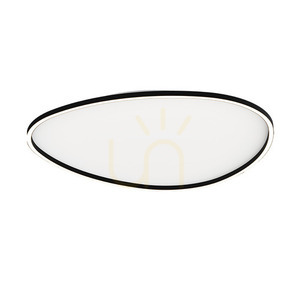 Plafond LED Zambelis schwarz 78 cm 58W 3000K dimmbar small 0