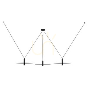 Zambelis 23229 LED-Pendelleuchte Sand-Schwarz 21 W 2305 lm 3000 K 120–180 cm small 1