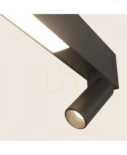 Prüfen Zambelis 23254 LED-Pendelleuchte schwarz 130 cm 7W+32W 3000K