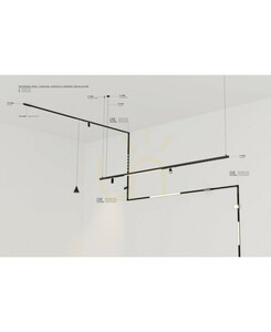 Zambelis 23264 Endkappe für runde abgehängte Magnetschiene 15 mm, schwarz, 1 Stück small 3