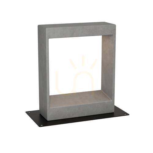 Prüfen Außen-Pollerleuchte LED 8W Beton ZAMBELIS