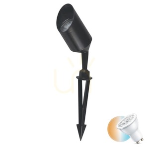 Außenstrahler Spike Zambelis Schwarz GU10 IP65 1x5W ABS PC Diffusor small 0