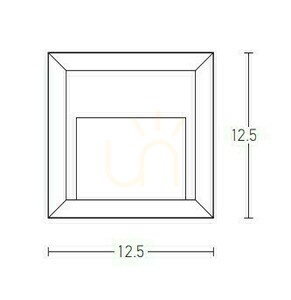 Außenwand-Stufenleuchte 1.5w LED Graphit ZAMBELIS 1 Außenwand-Stufenleuchte 1.5w LED Graphit ZAMBELIS small 1