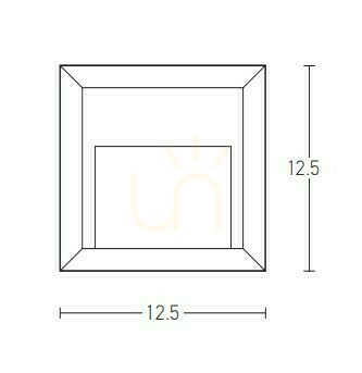 Aussicht Außenwand-Stufenleuchte 1.5w LED Graphit ZAMBELIS Außenwand-Stufenleuchte 1.5w LED Graphit ZAMBELIS