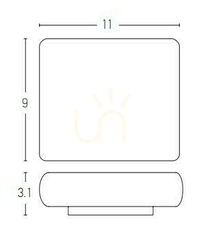 Prüfen LED-Außenwandleuchte Zambelis E238 graphitfarben 2×3 W 3000 K IP65