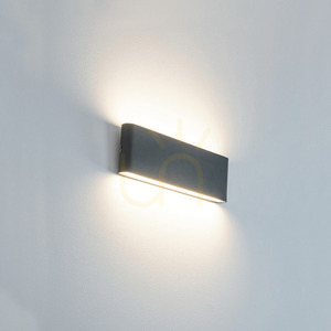 Außenwandleuchte LED 20W Graphit Zambelis IP65 3000K Aluminium small 0